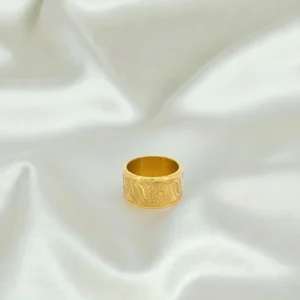 Bague Orientale ASSIR SABON – Acier inoxydable 🇫🇷