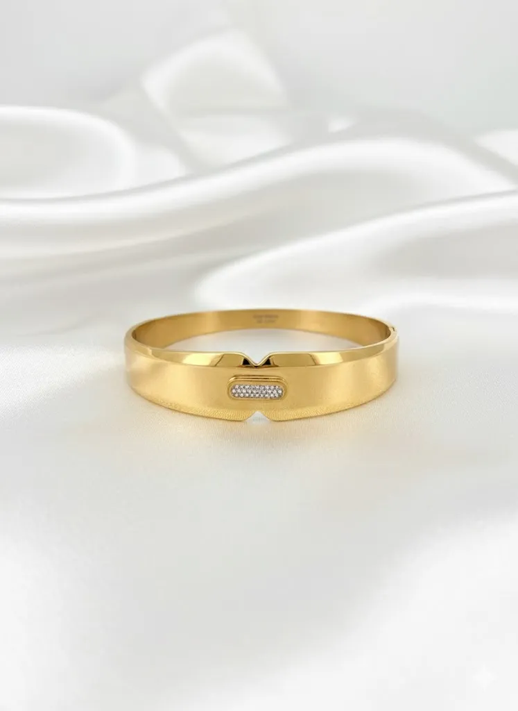 Bracelet Jonc Élégance Dorée 🇫🇷