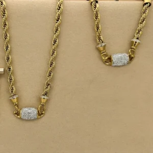 Parure Royal Twist – Acier inoxydable 🇫🇷