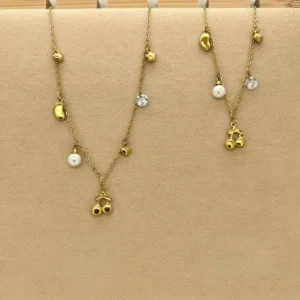 Parure Océane – Acier inoxydable 🇫🇷