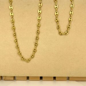 Parure Chaîne Dorée – Acier inoxydable 🇫🇷