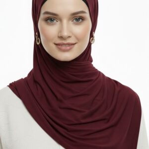 Jersey- Liquide/ Bordeaux