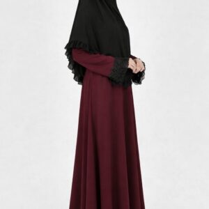 Abaya -khimar | Bordeaux